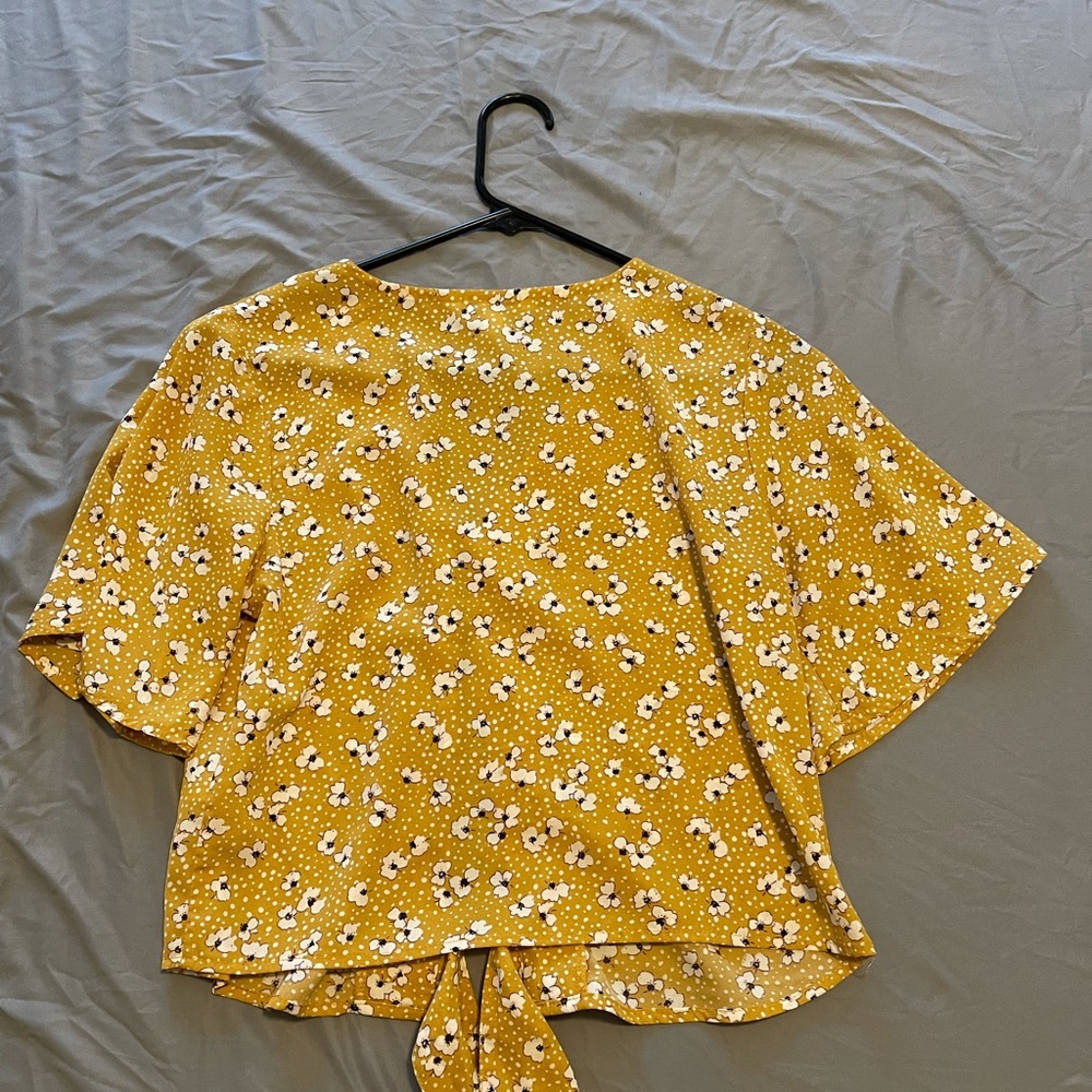 FLORAL BLOUSE - Picture 4 of 4